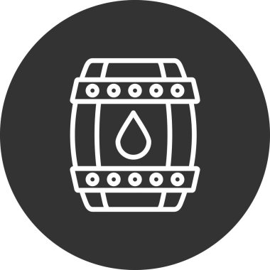 Varil simge vektör çizim