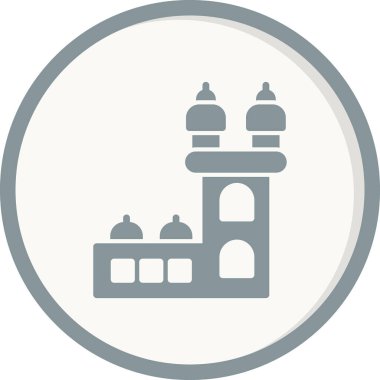 Belem Kulesi simgesi, vektör illüstrasyonu