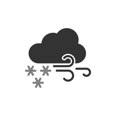 Blizzard kutsal kişilerin resmi, vektör çizim