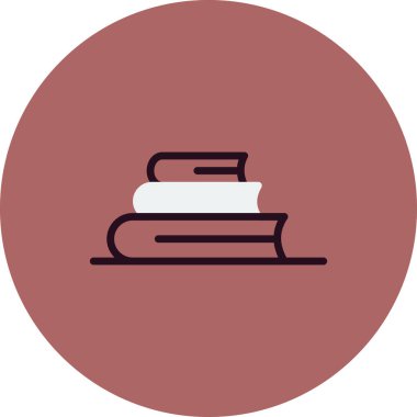 kitaplar, eğitim ve edebiyat vektörü kavramı