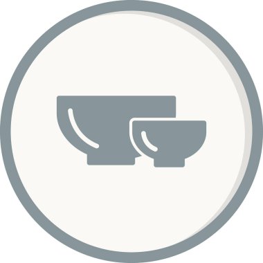 Kase simgesi, vektör illüstrasyonu