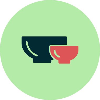 Kase simgesi, vektör illüstrasyonu