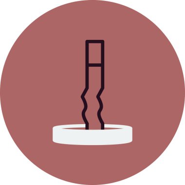 Sigara modern vektör simgesi