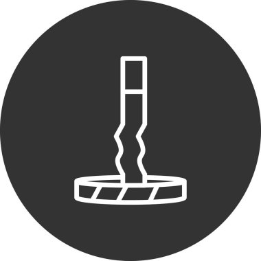 Sigara modern vektör simgesi