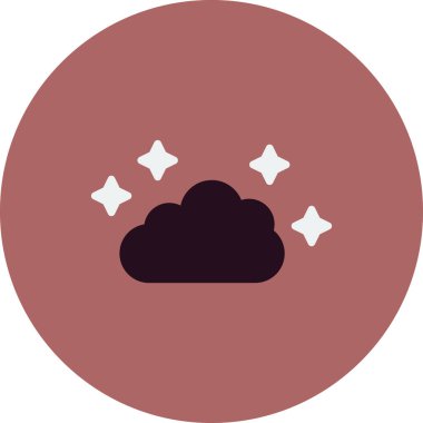 bulut simgesi web vektör illüstrasyonu