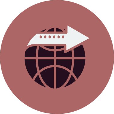 Simge, vektör illüstrasyonunu aktar