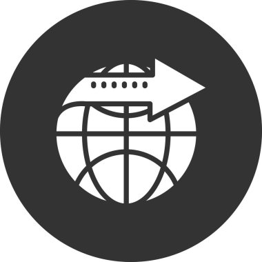 Simge, vektör illüstrasyonunu aktar