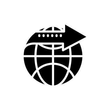 Simge, vektör illüstrasyonunu aktar