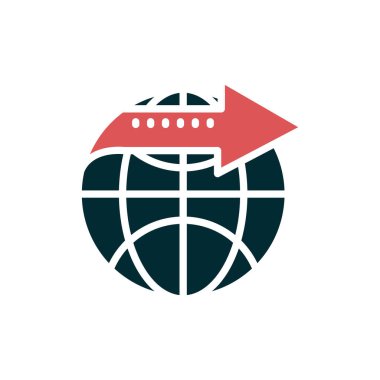 Export icon, vector illustration