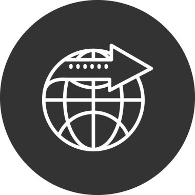 Simge, vektör illüstrasyonunu aktar