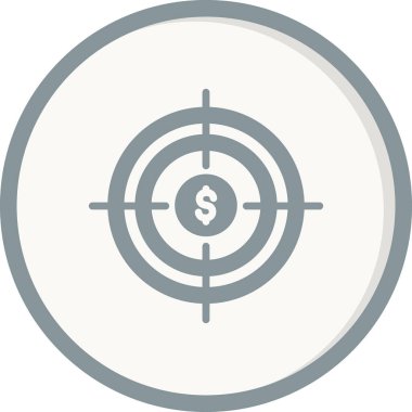 Simgeyi odakla, vektör illüstrasyonu