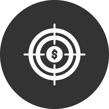 Simgeyi odakla, vektör illüstrasyonu