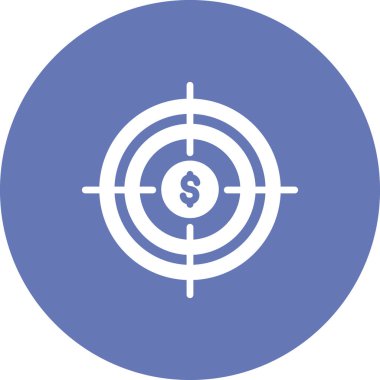 Simgeyi odakla, vektör illüstrasyonu