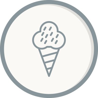 Dondurma vektör simge tasarlamak