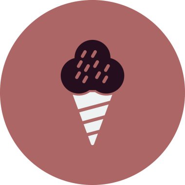 Dondurma vektör simge tasarlamak