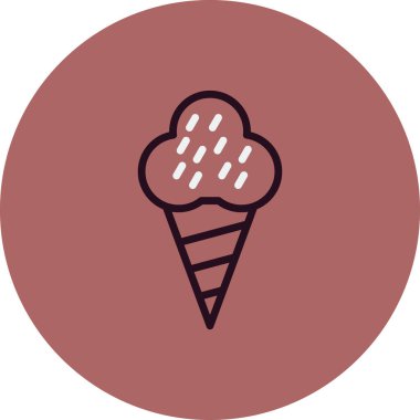 Dondurma vektör simge tasarlamak