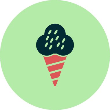 Dondurma vektör simge tasarlamak