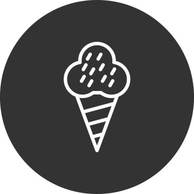 Dondurma vektör simge tasarlamak