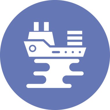 Petrol sızıntısı simgesi, vektör illüstrasyonu