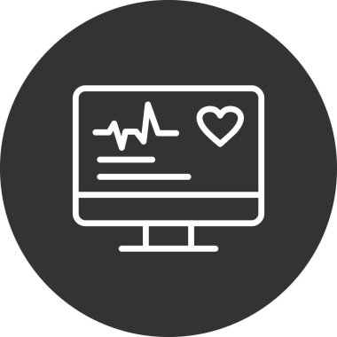 bilgisayar simgesi vektör illüstrasyonu