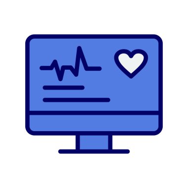 bilgisayar simgesi vektör illüstrasyonu