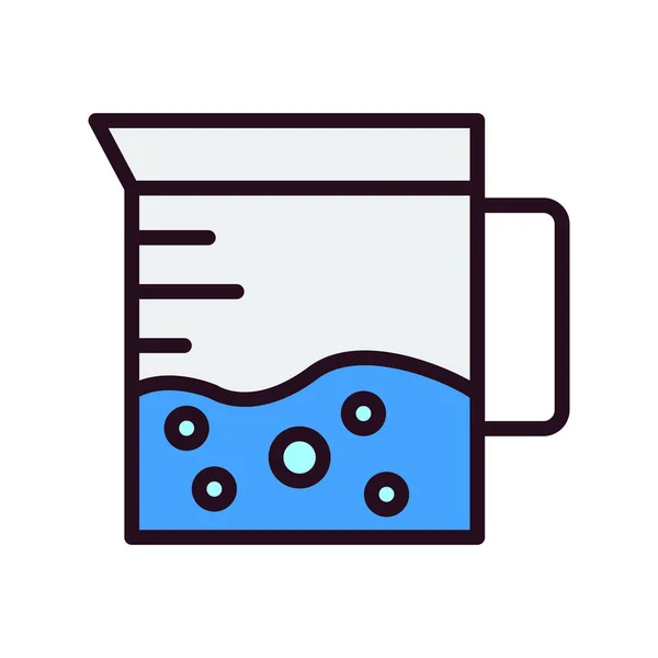 Beaker Icon Vector Illustration — ストックベクタ