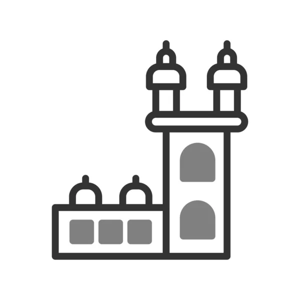 Belem Tower Icon Vector Illustration — Vector de stock