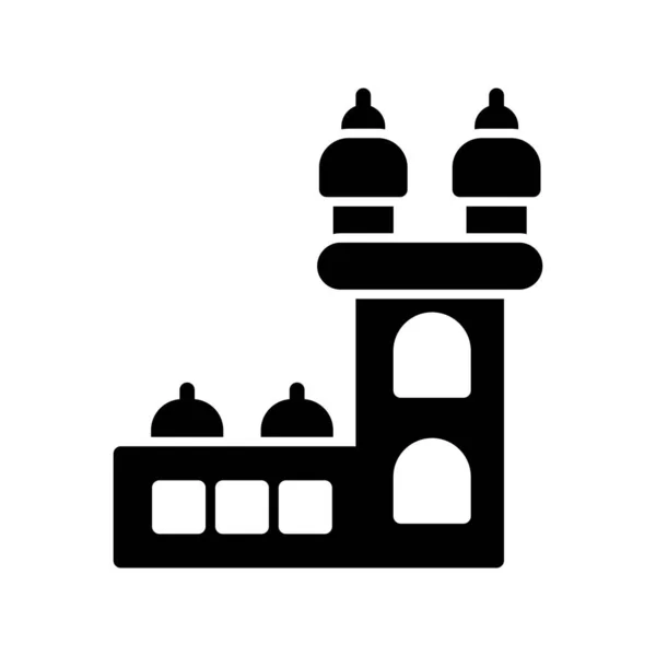 Belem Tower Icon Vector Illustration — 图库矢量图片