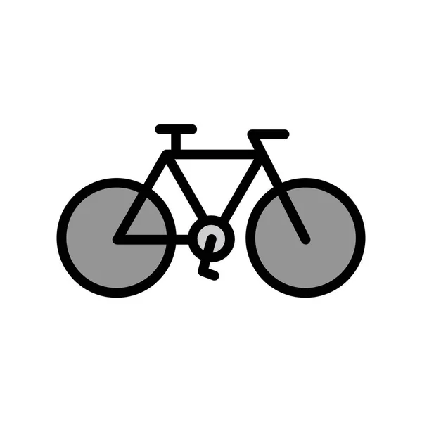 Icono Bicicleta Vector Signo Bicicleta Deportiva — Vector de stock