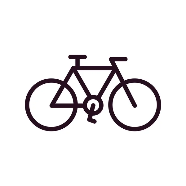 Icono Bicicleta Vector Signo Bicicleta Deportiva — Vector de stock