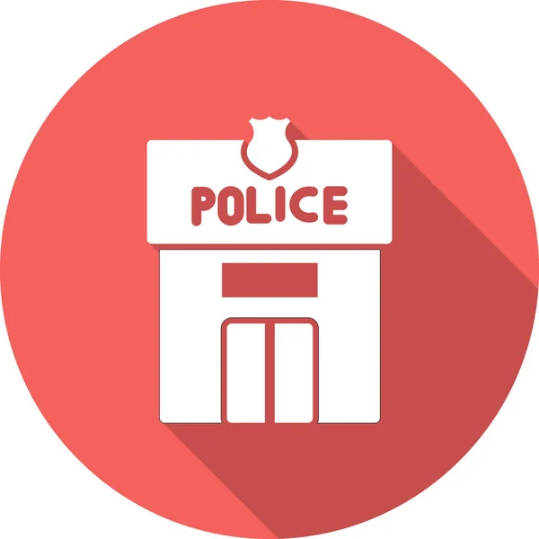 Police Icon Vector Illustration — стоковый вектор