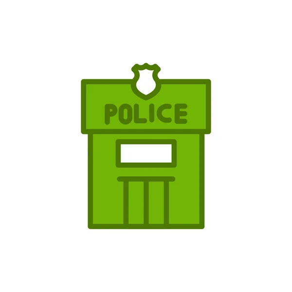 Police Icon Vector Illustration — 스톡 벡터