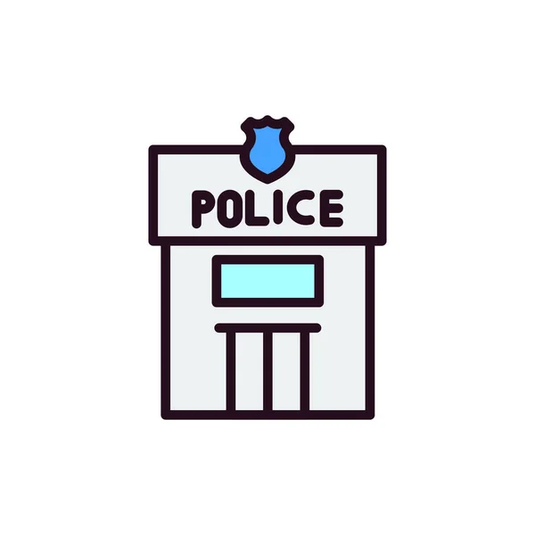 Police Icon Vector Illustration — ストックベクタ