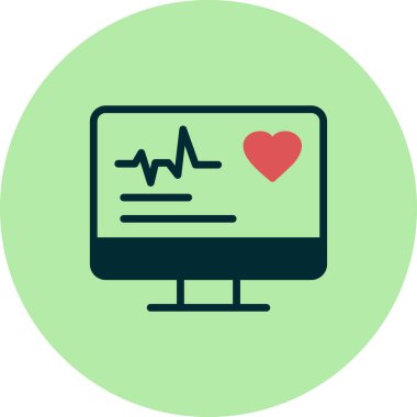 bilgisayar simgesi vektör illüstrasyonu