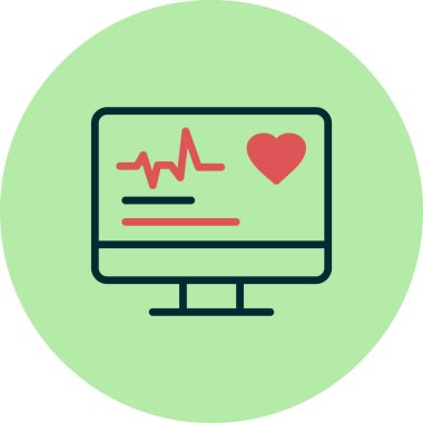 bilgisayar simgesi vektör illüstrasyonu