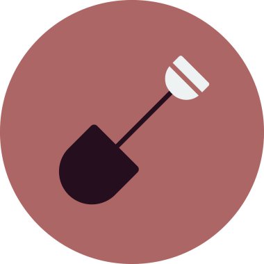 Kürek vektör ikonu tasarımı illüstrasyonu