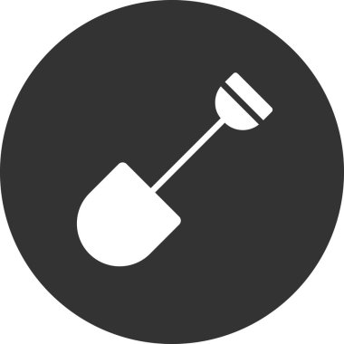 Kürek vektör ikonu tasarımı illüstrasyonu