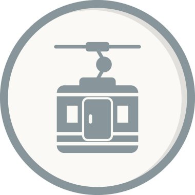 Kayak kaldırma simgesi, vektör çizimi