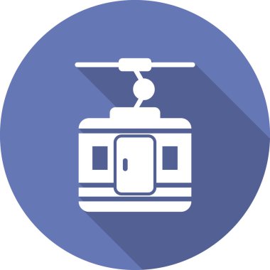 Kayak kaldırma simgesi, vektör çizimi