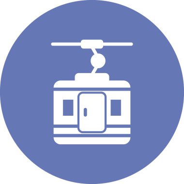 Kayak kaldırma simgesi, vektör çizimi