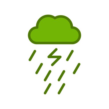 hava tahmini ikon vektör illüstrasyon tasarımı