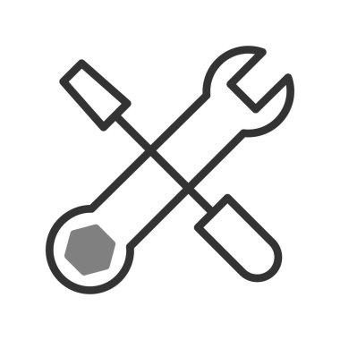 araç simgesi, vektör illüstrasyonu