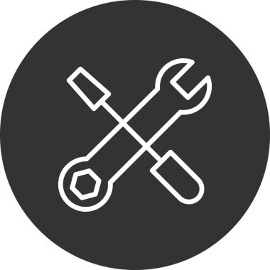 araç simgesi, vektör illüstrasyonu