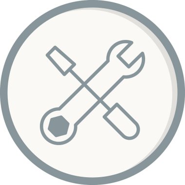 araç simgesi, vektör illüstrasyonu