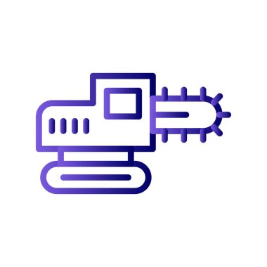 Trencher simgesi, vektör illüstrasyonu