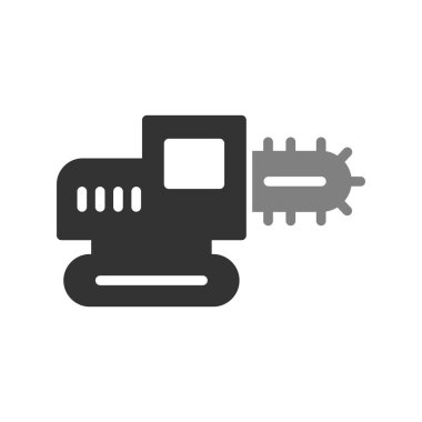 Trencher simgesi, vektör illüstrasyonu