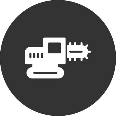 Trencher simgesi, vektör illüstrasyonu