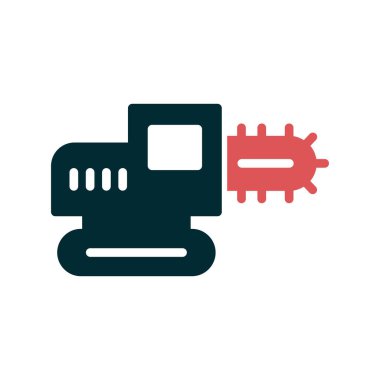 Trencher simgesi, vektör illüstrasyonu