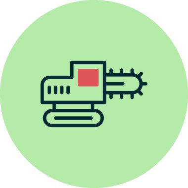 Trencher simgesi, vektör illüstrasyonu