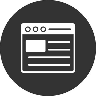 Web abonelik simgesi, vektör illüstrasyonu